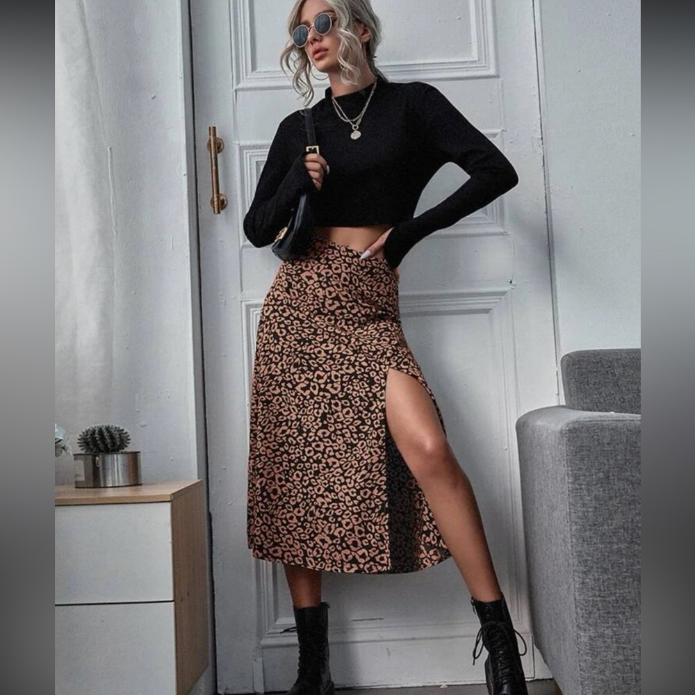 Leopard Skirt